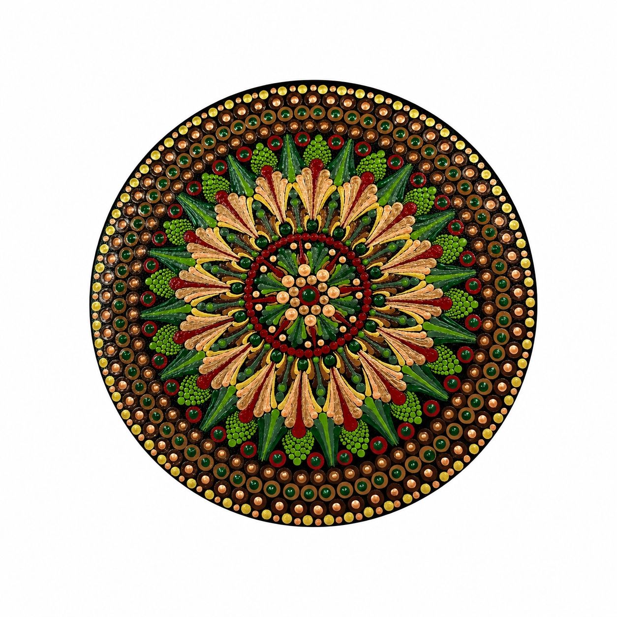 Mandală ornamentală handmade, 30
