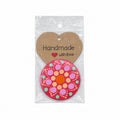 Magnet decorativ handmade din lemn