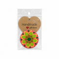 Magnet decorativ handmade din lemn