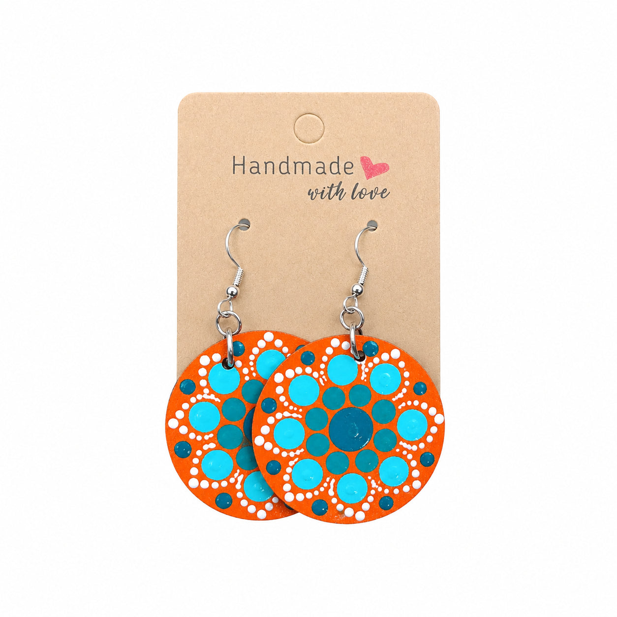 Cercei handmade rotunzi, 3.5