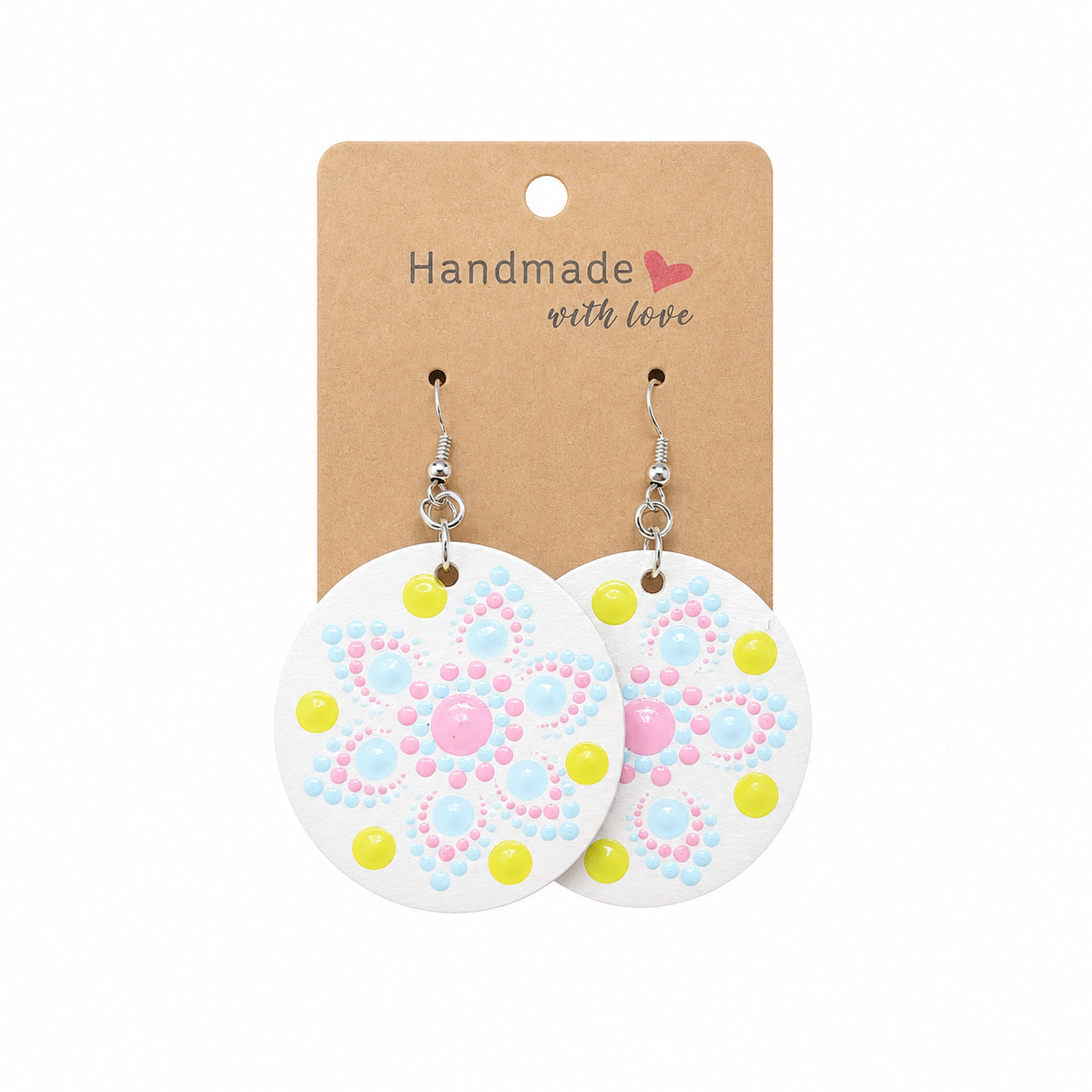 Cercei handmade rotunzi, 5