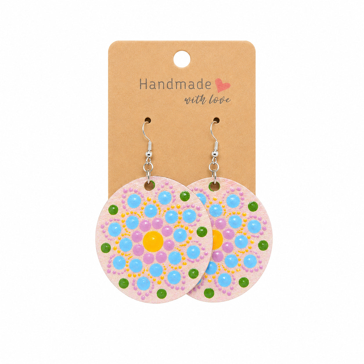 Cercei handmade rotunzi, 5