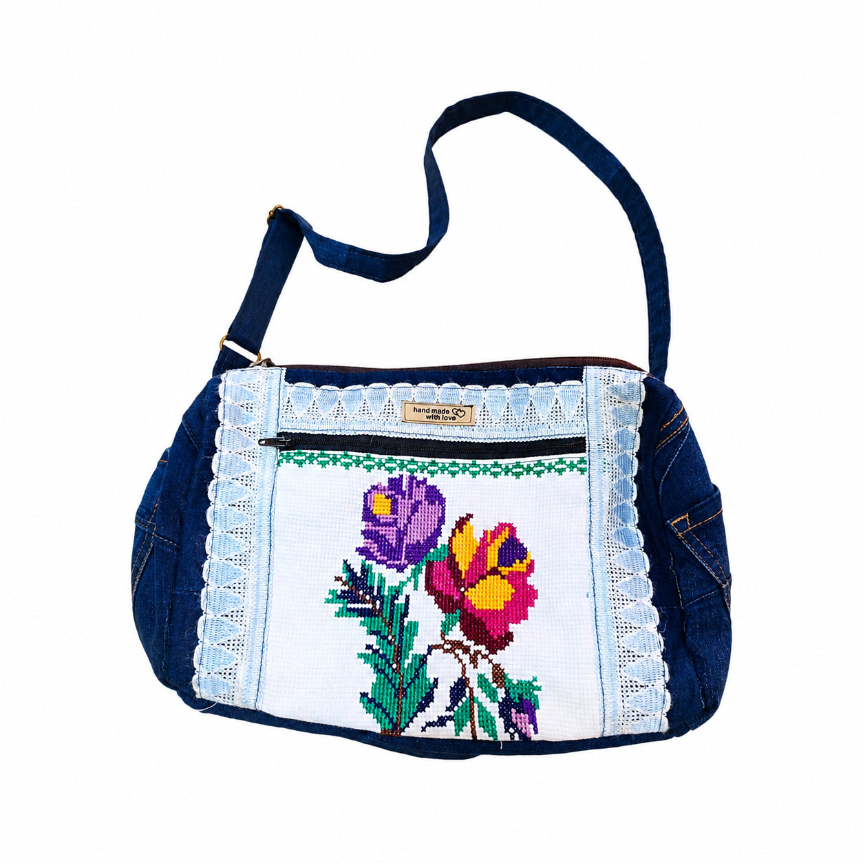 Geantă de umăr handmade