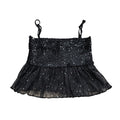 Top damă negru cu paiete, S