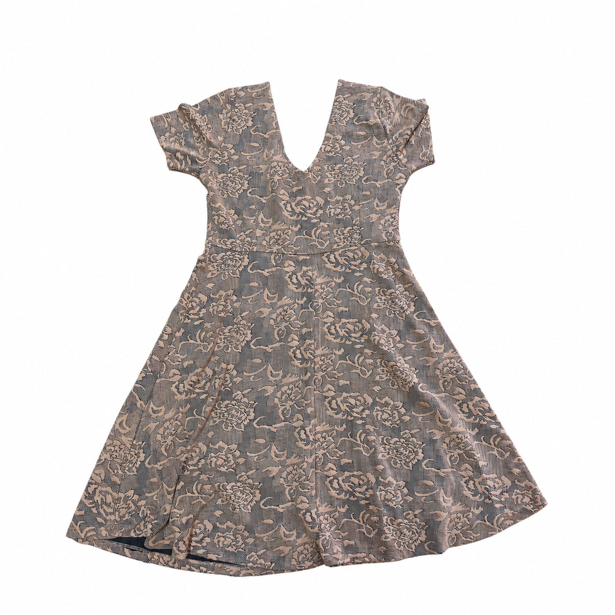 Rochie damă bej-gri, S/M