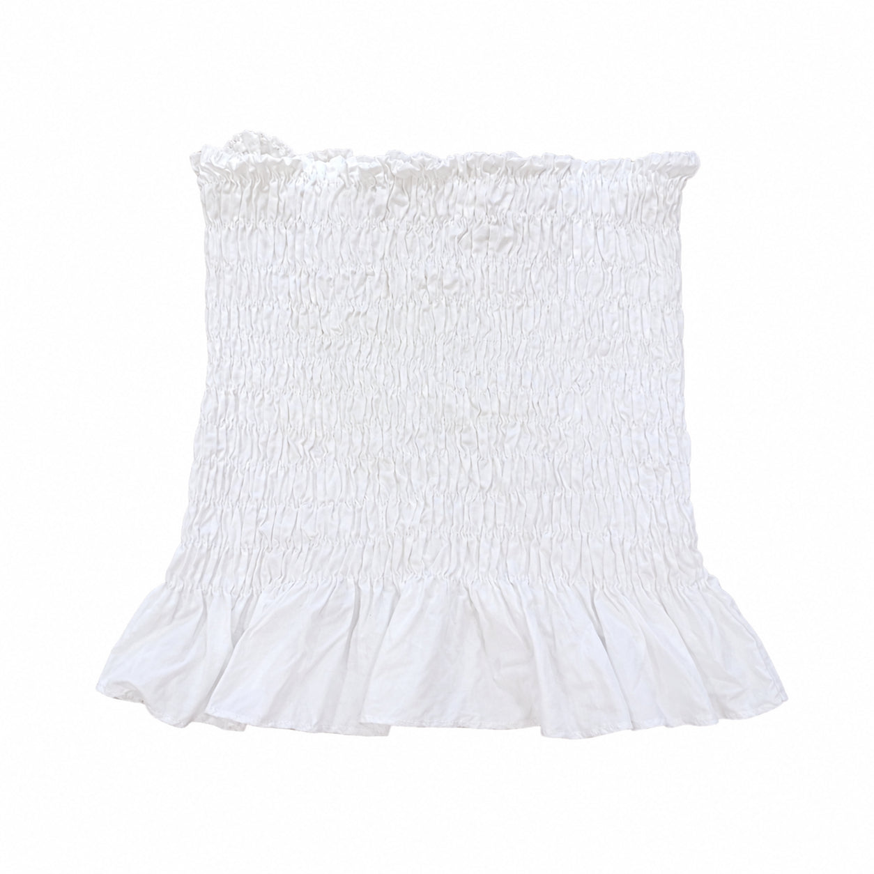 Top damă alb, tip bandeau, S