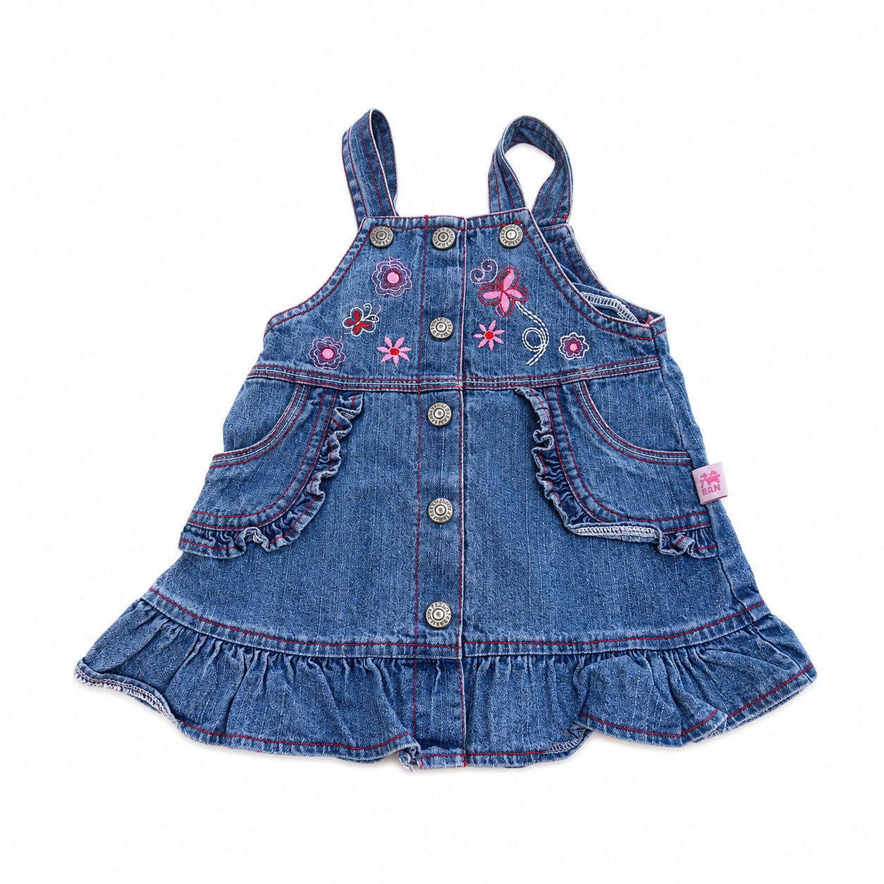Rochie din denim, 9/12 luni