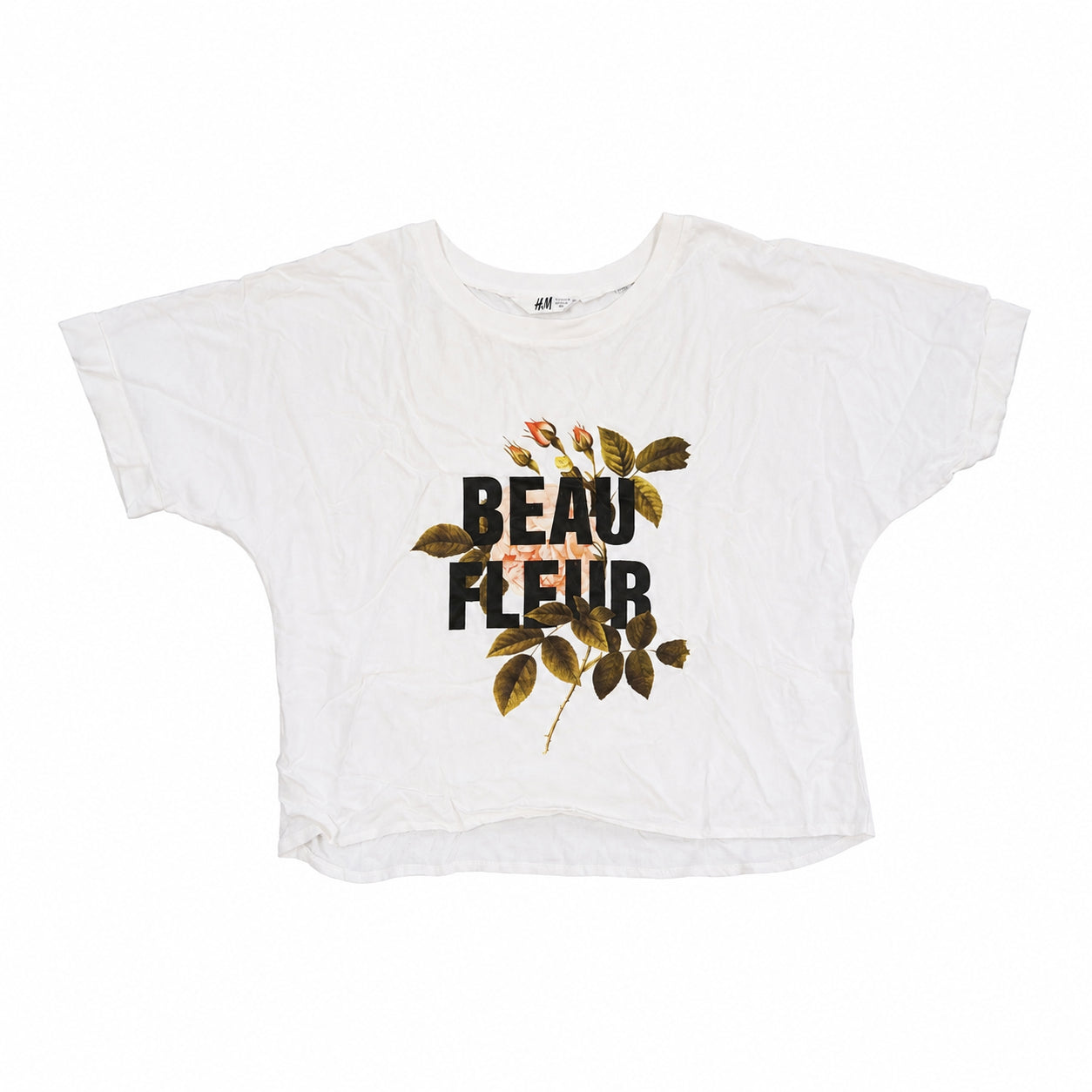Tricou damă alb H&M, 158
