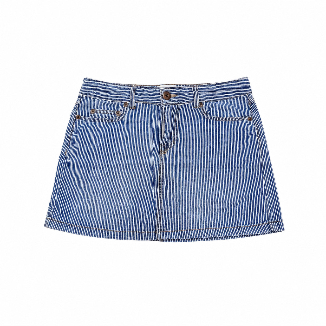 Fustă scurtă din denim H&M, 36