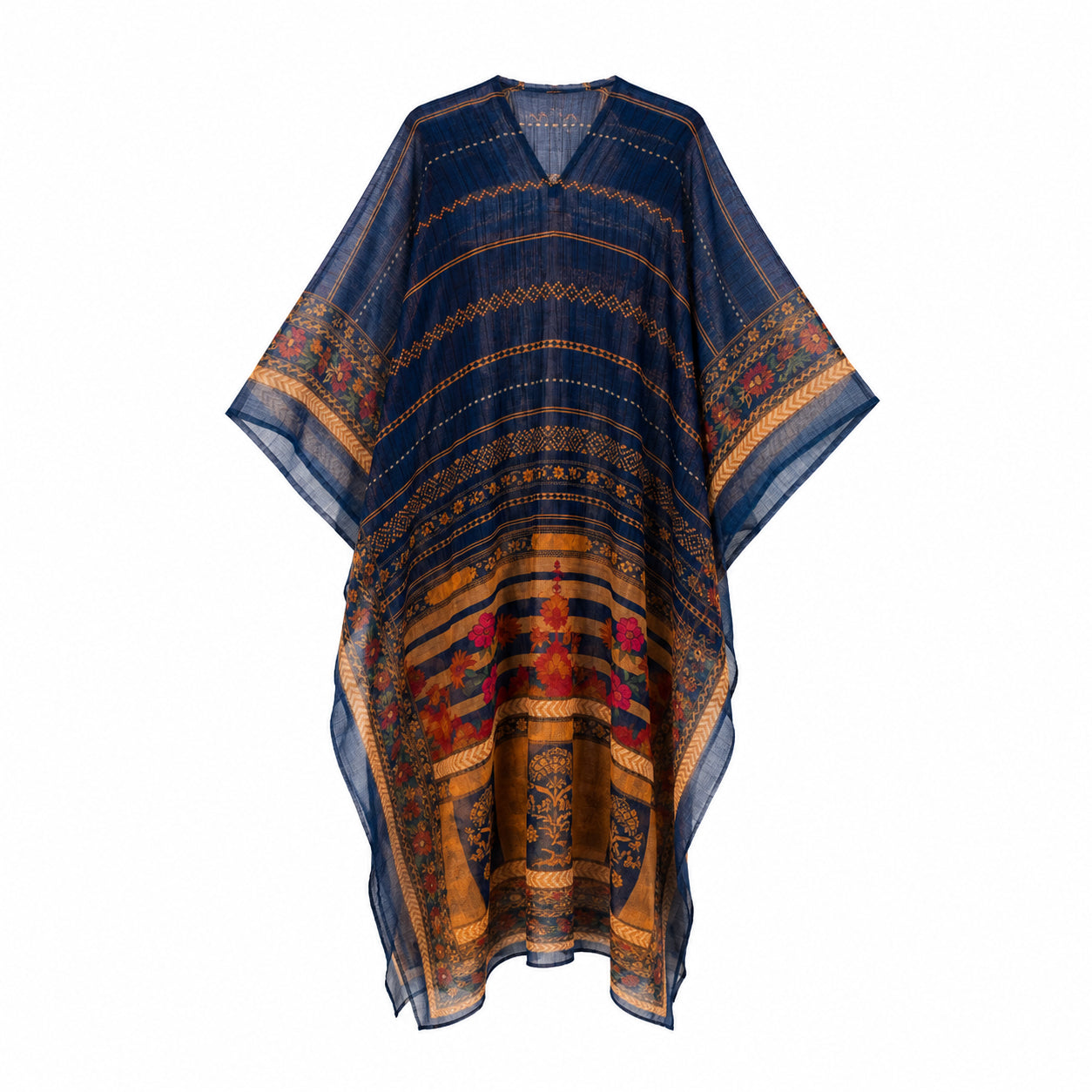 Poncho/kaftan upcycled