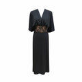Rochie neagră lungă, 34
