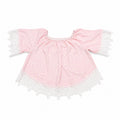 Bluză damă roz pastel, M/L