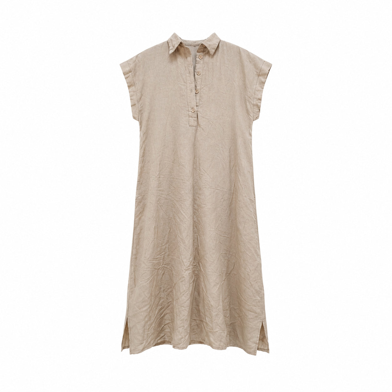 Rochie lungă bej Imperial, L