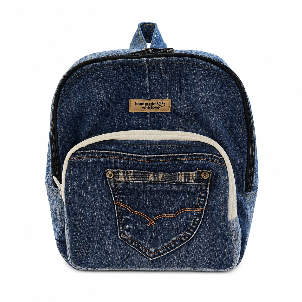 Rucsac handmade denim