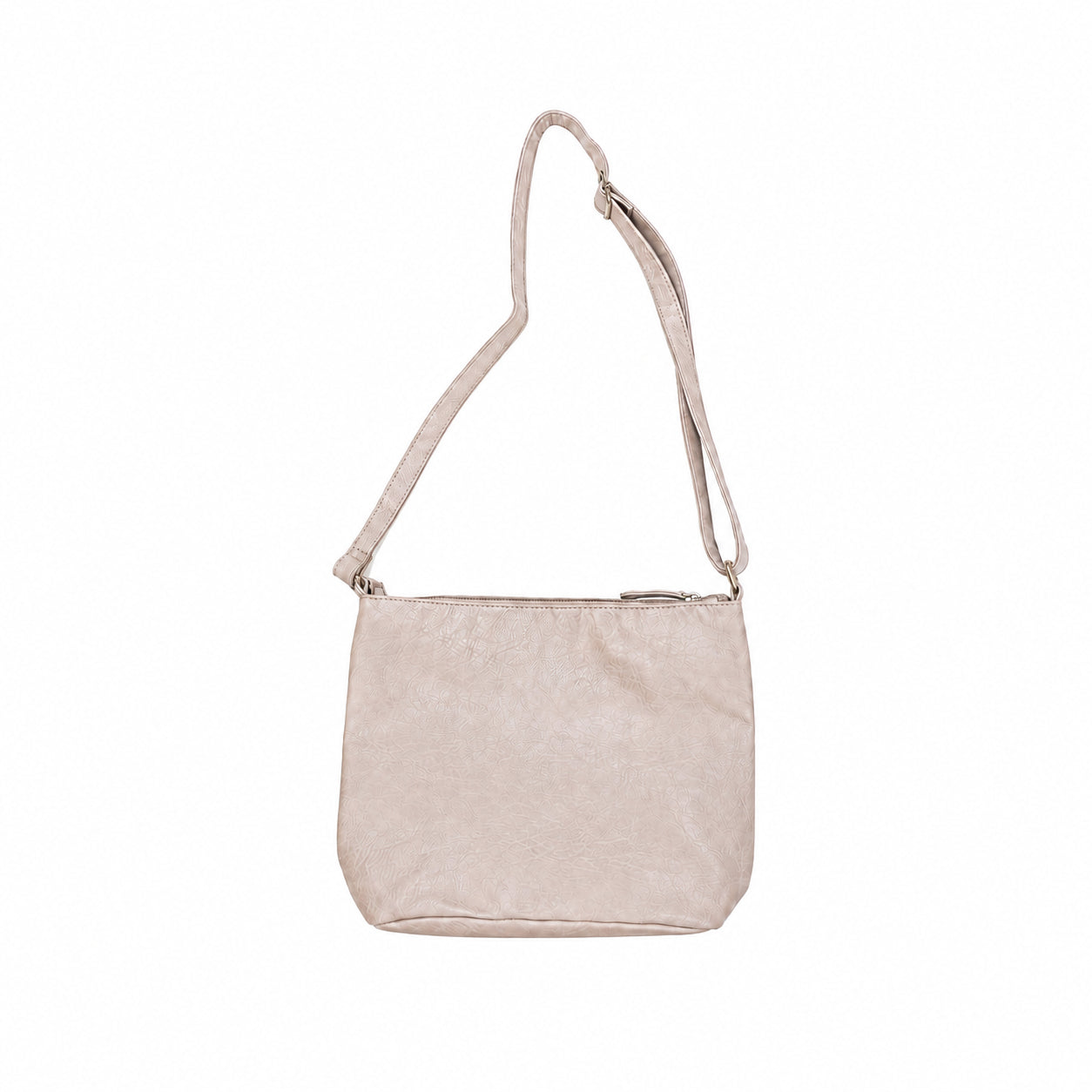 Geantă crossbody bej-taupe