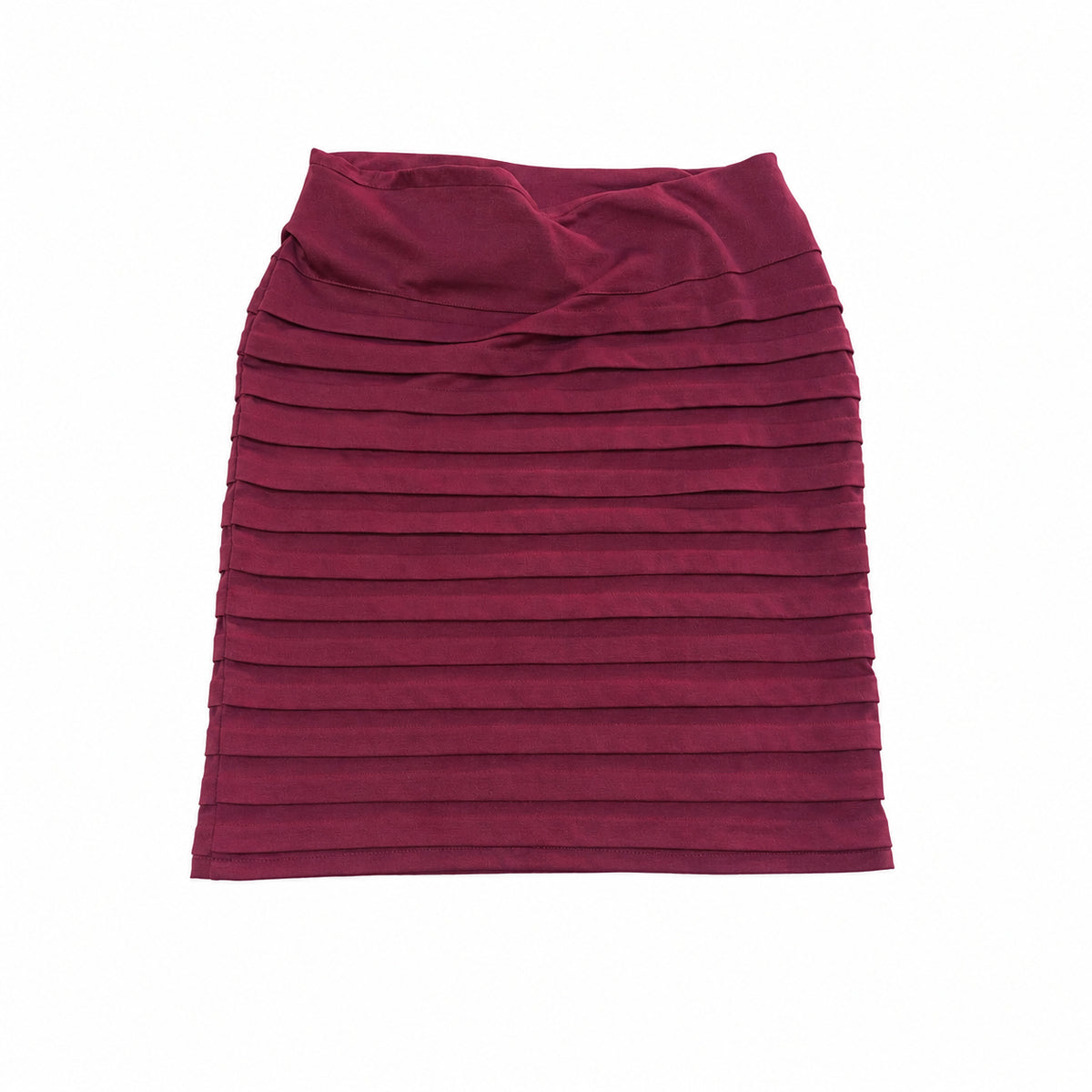 Fustă scurtă bordo