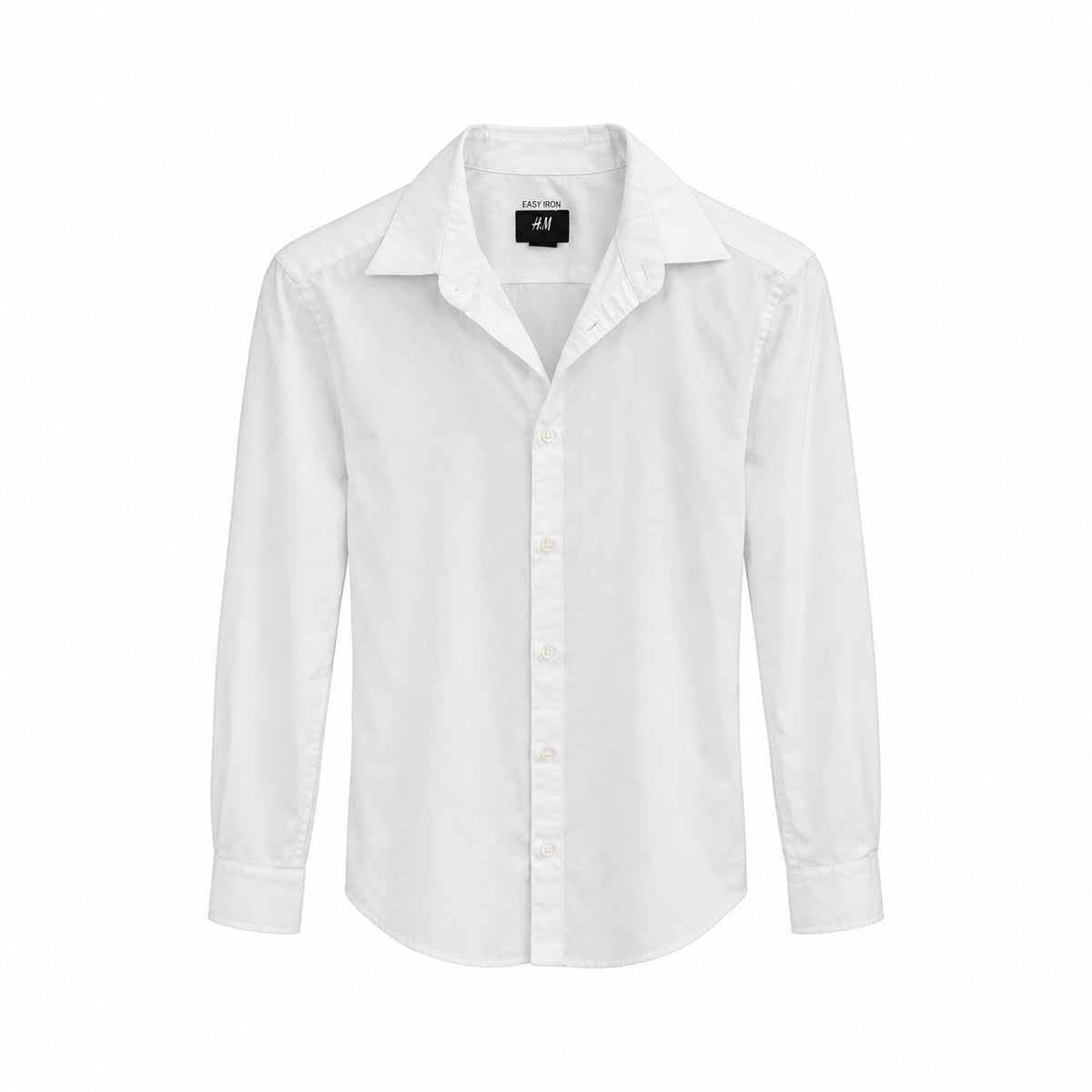 Cămașă albă H&M Easy Iron
