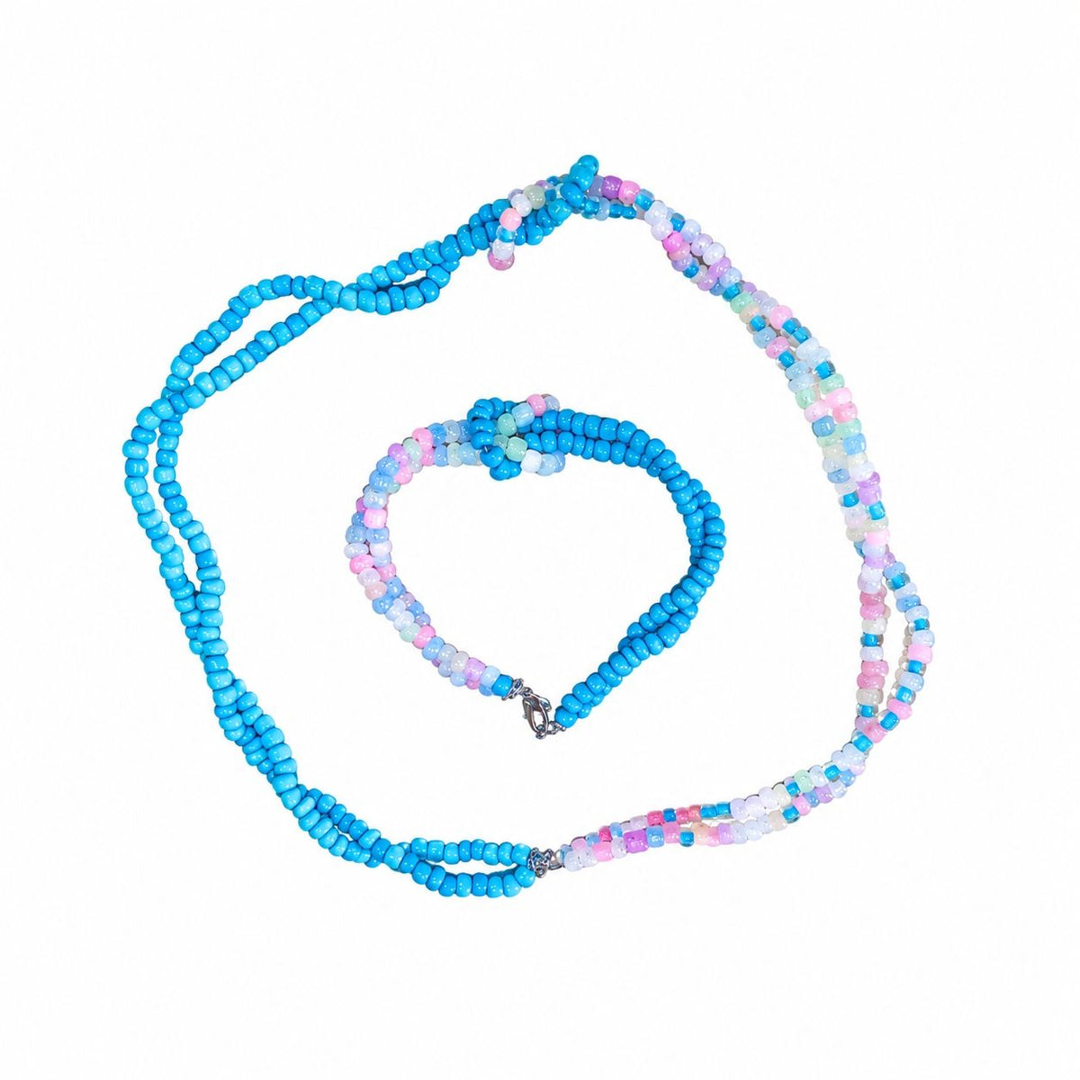 Set colier și brățară handmade