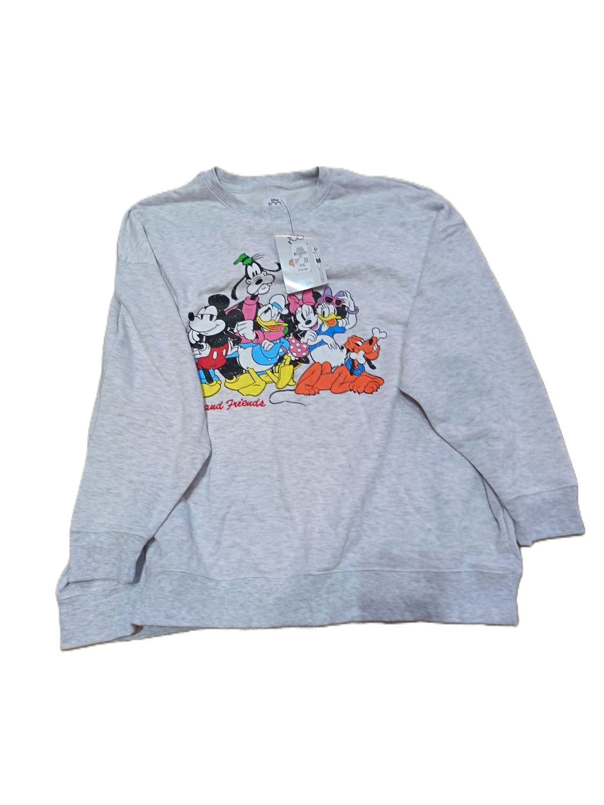 Bluză sweatshirt gri Disney