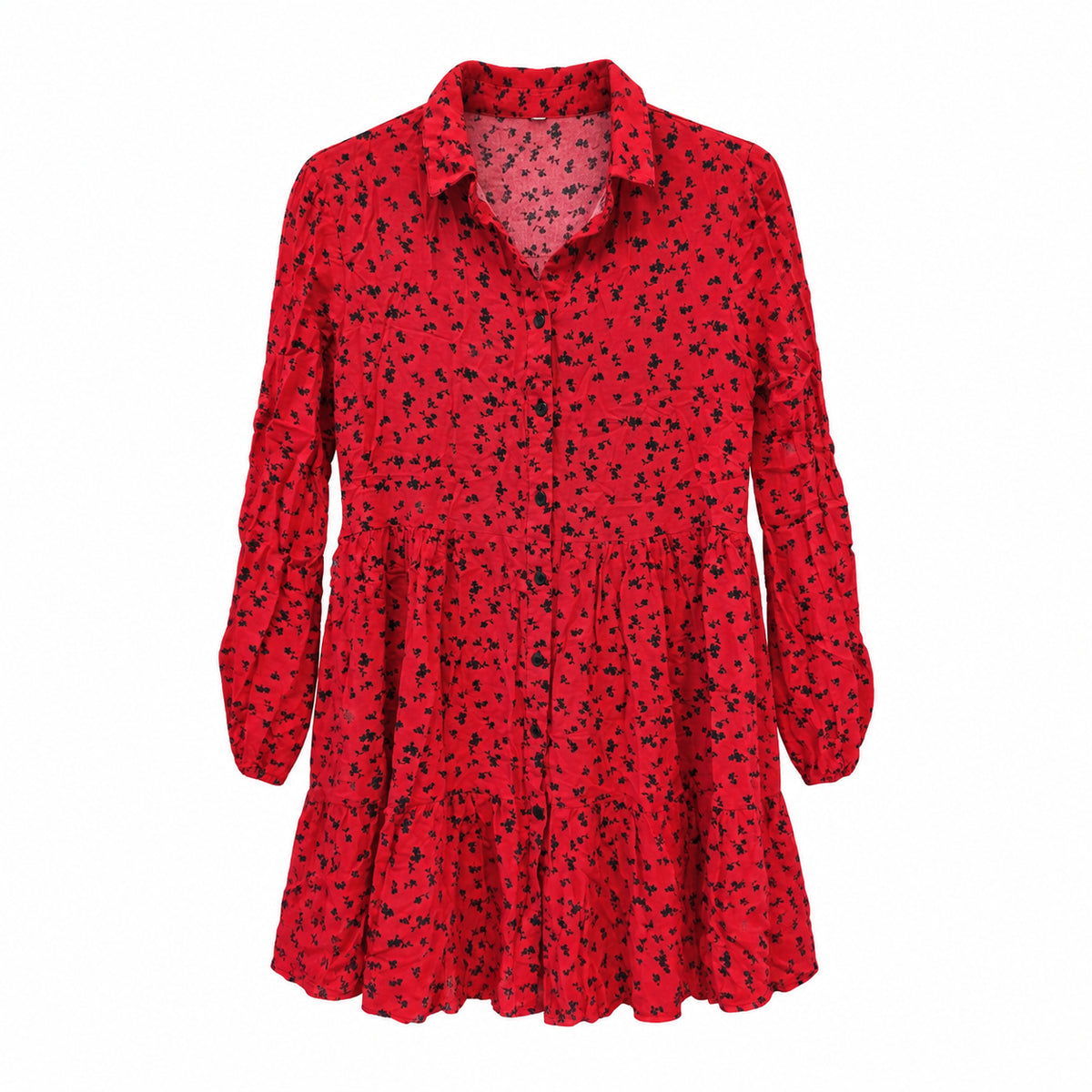 Rochie roșie Stradivarius