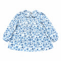 Rochie albă cu imprimeu floral