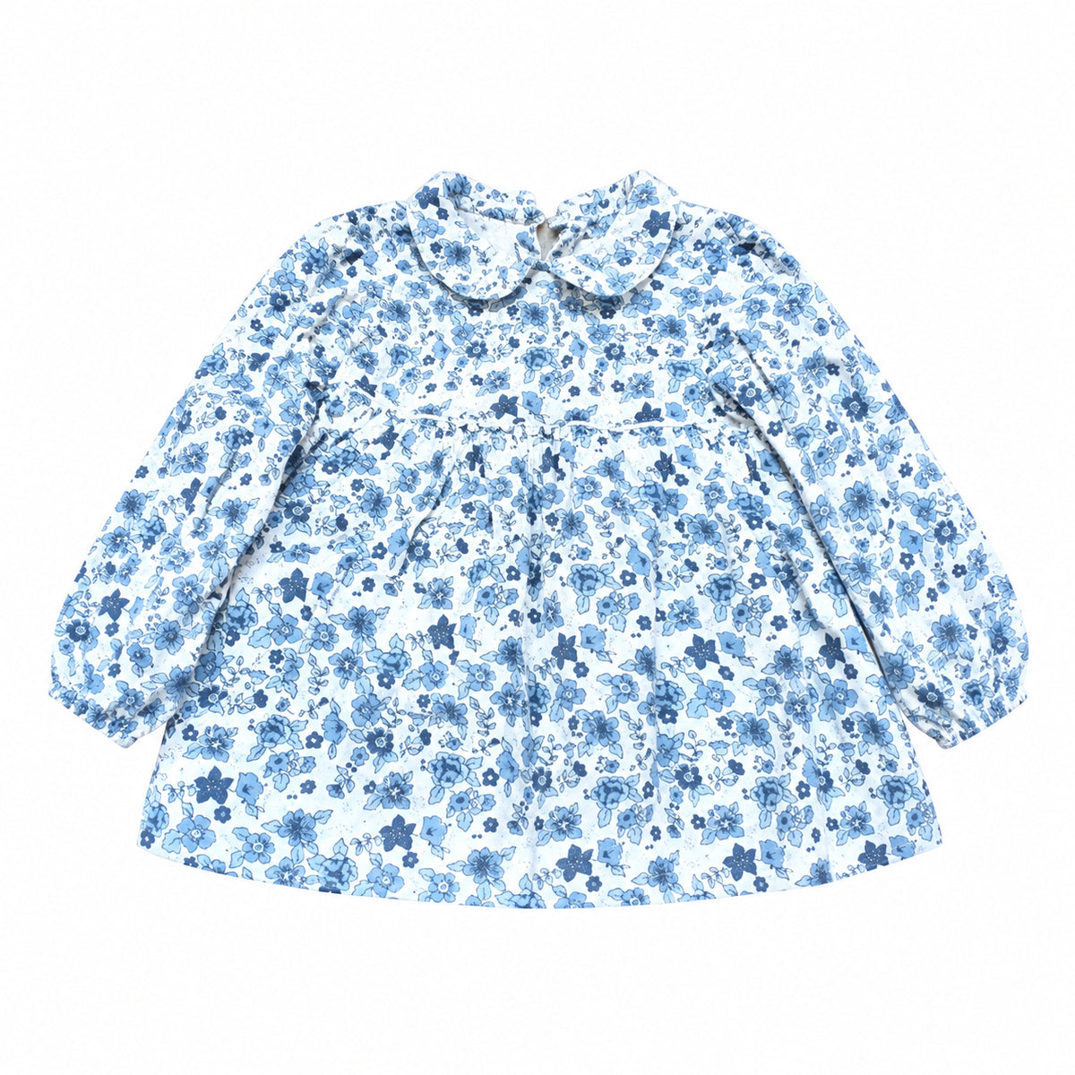 Rochie albă cu imprimeu floral