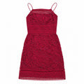 Rochie scurtă vișinie