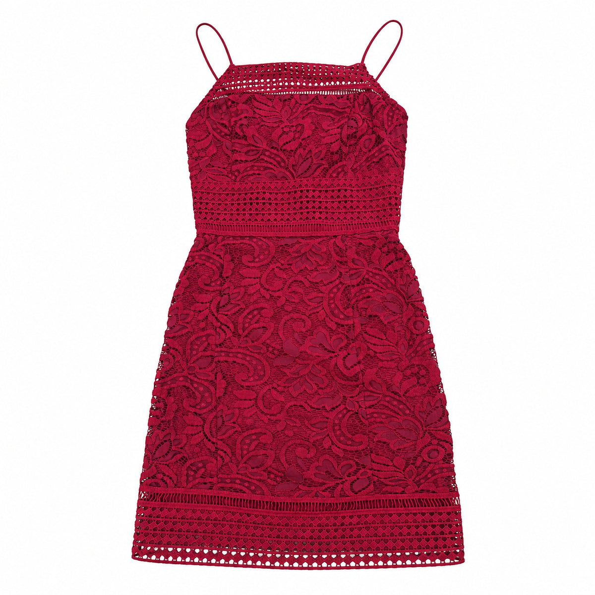 Rochie scurtă vișinie