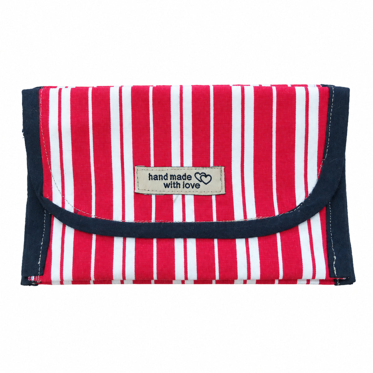Portofel textil roșu