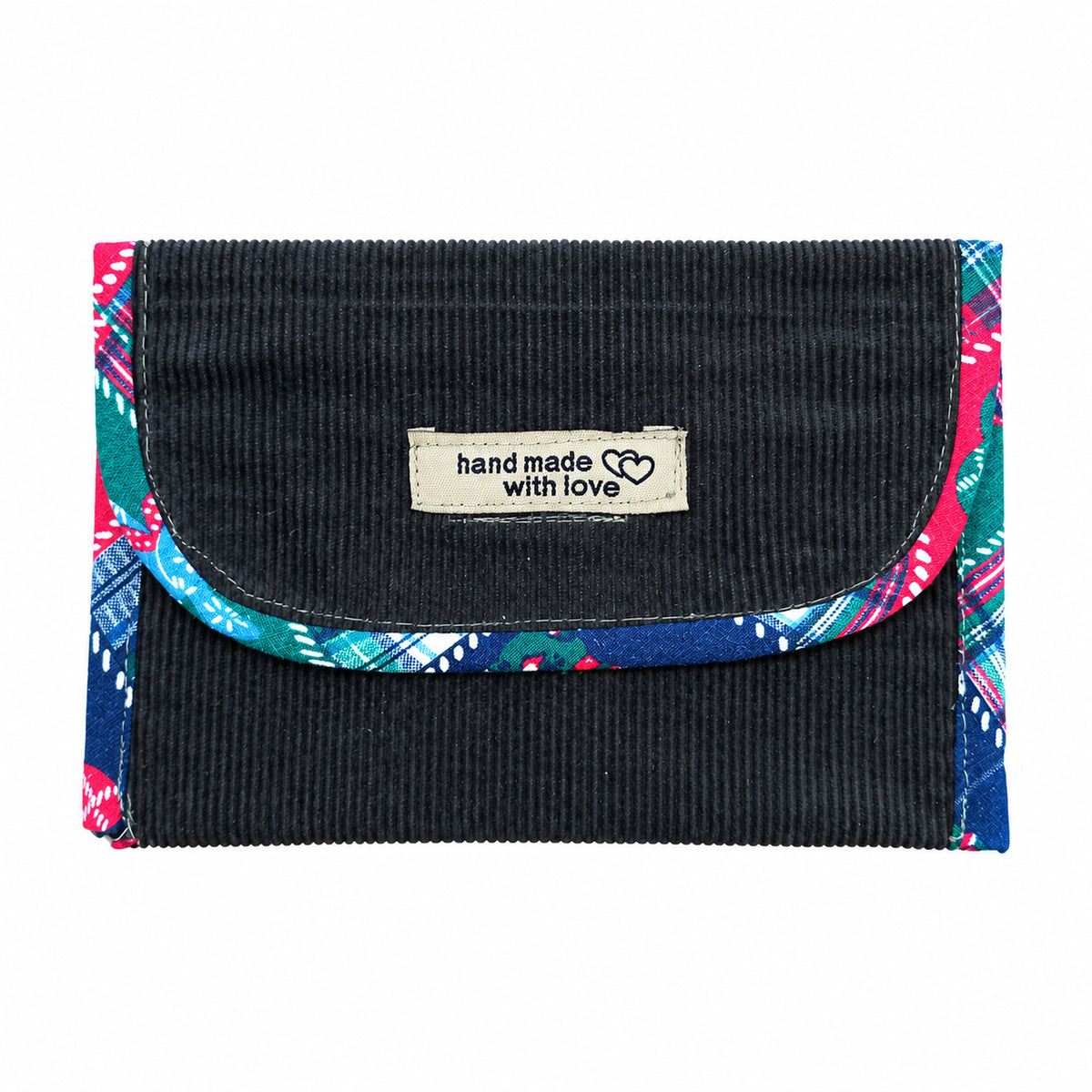 Portofel textil negru