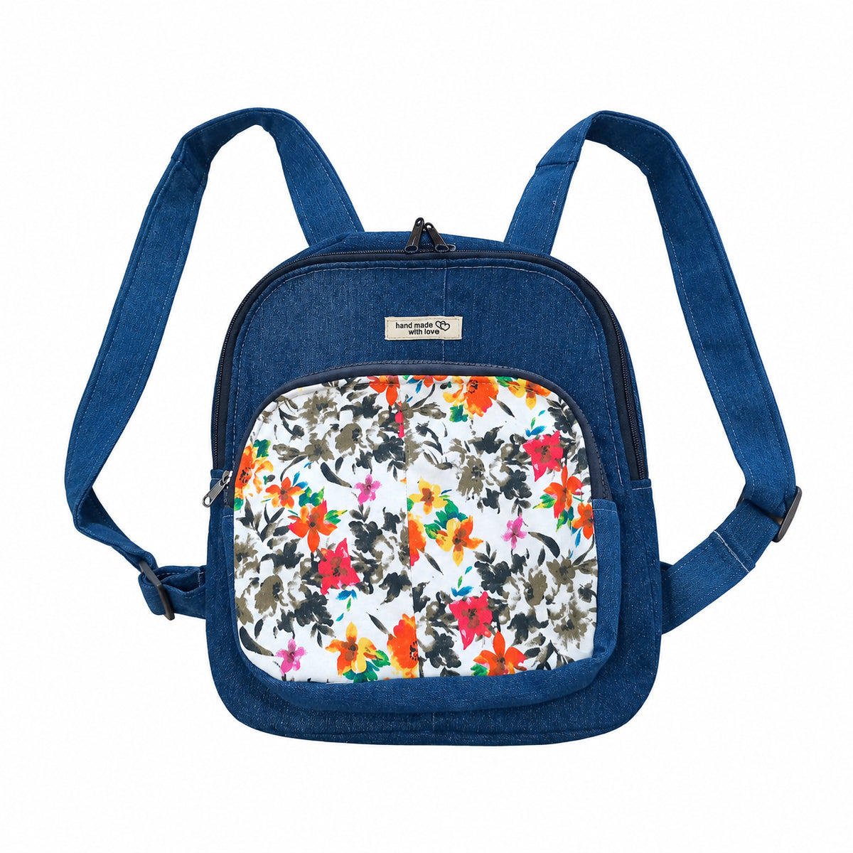 Rucsac albastru din denim