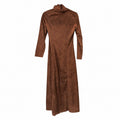 Rochie lungă maro