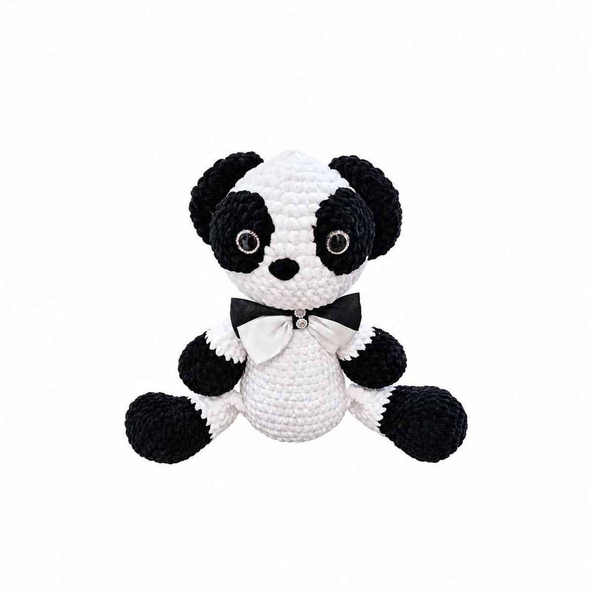 Panda croșetat