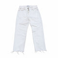 Blugi Denim albi