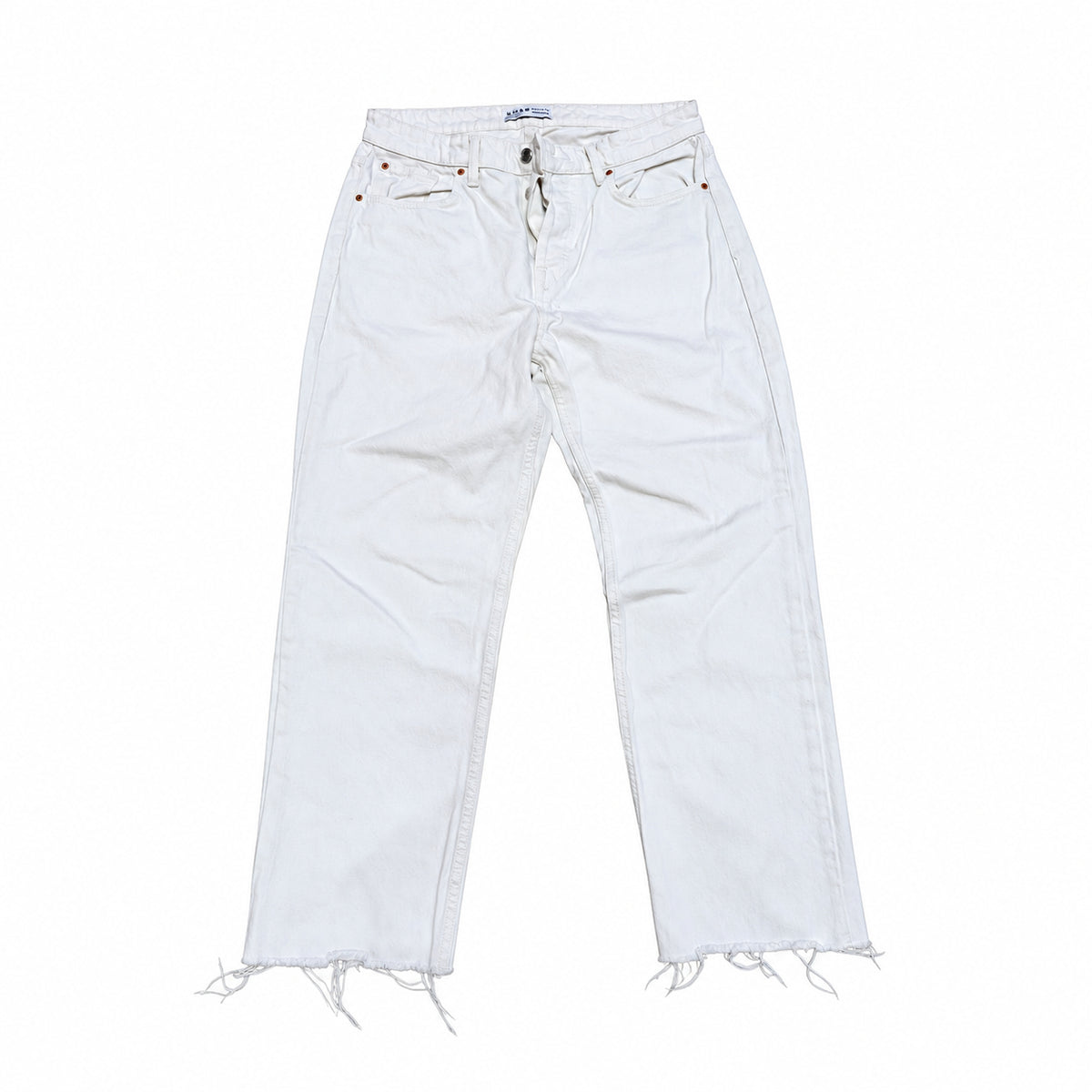 Blugi Denim albi