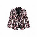 Sacou de damă floral, S