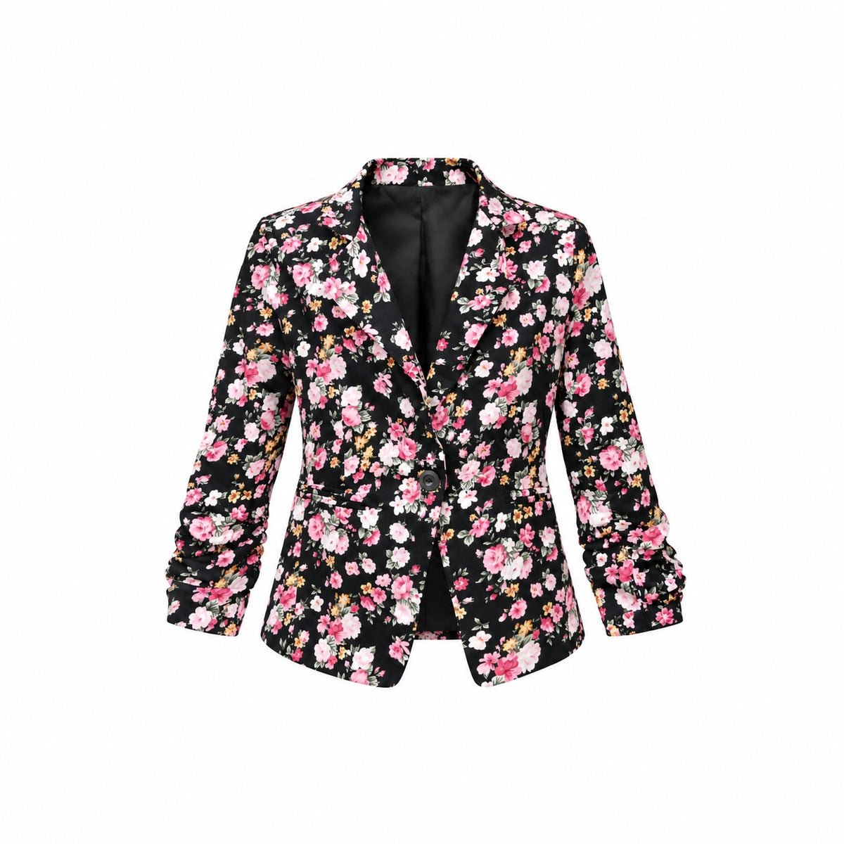 Sacou de damă floral, S