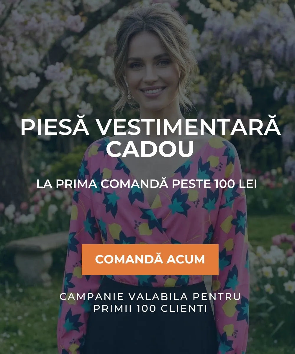 Banner promoție: Cadou la comenzi de peste 100 lei Ecostil