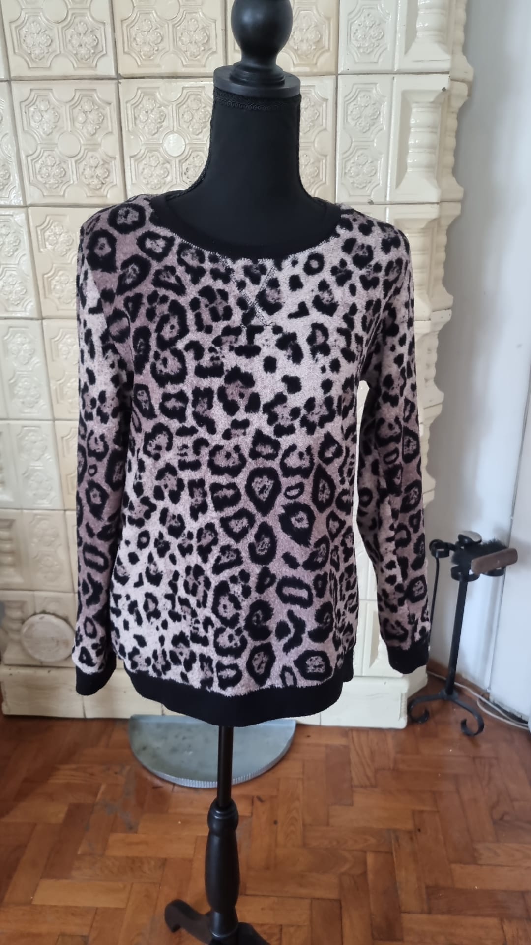 Bluză călduroasă din bumbac pentru femei – iarnă