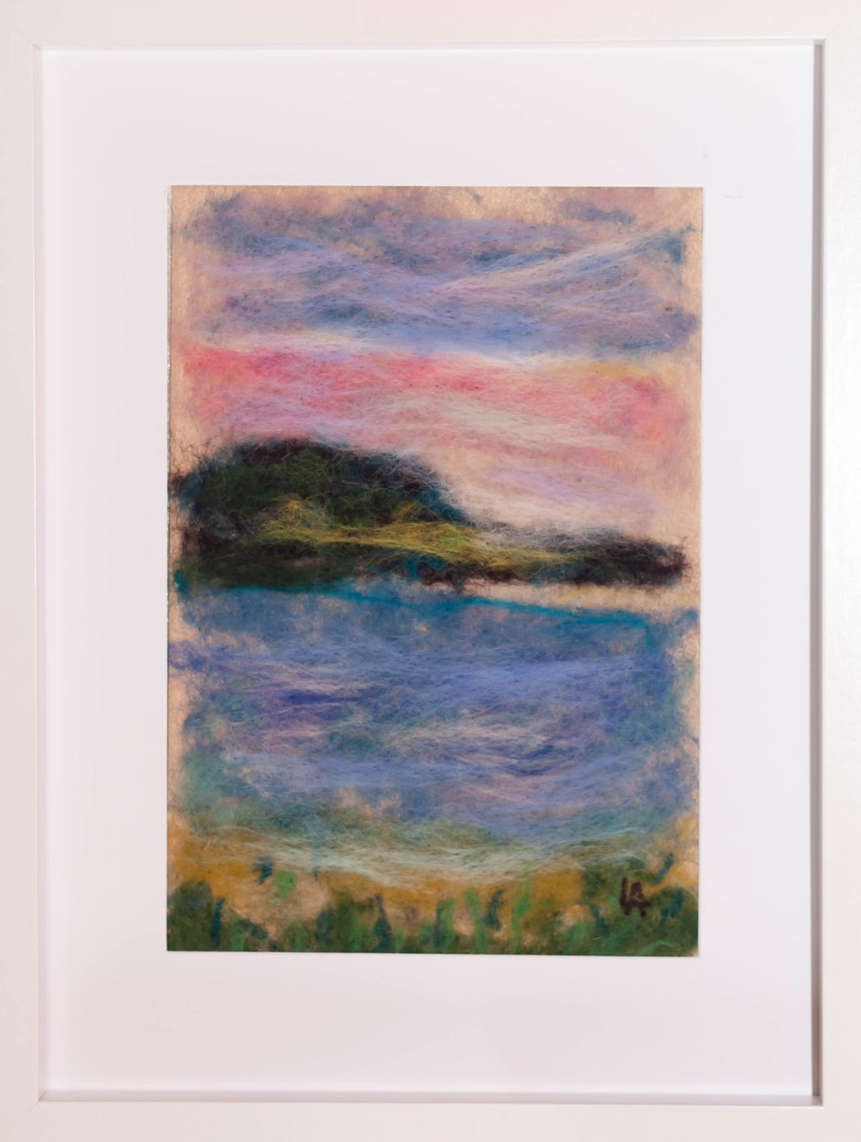 Tablou „Lac cu munți” - 30x40