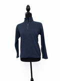 Bluză fleece unisex albastră, mărime 12 ani