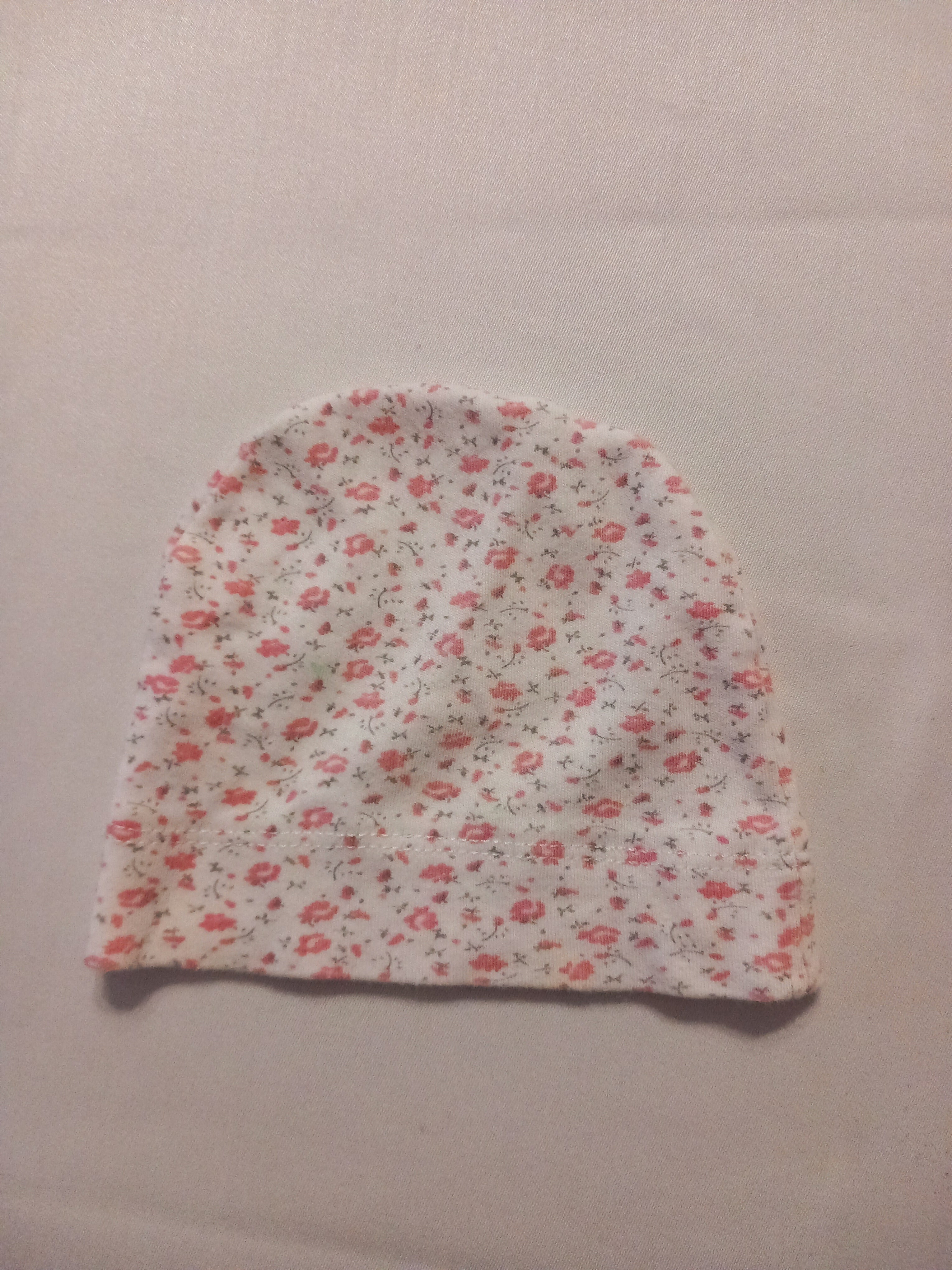 Căciuliță pentru copii cu imprimeu floral, mărime 0