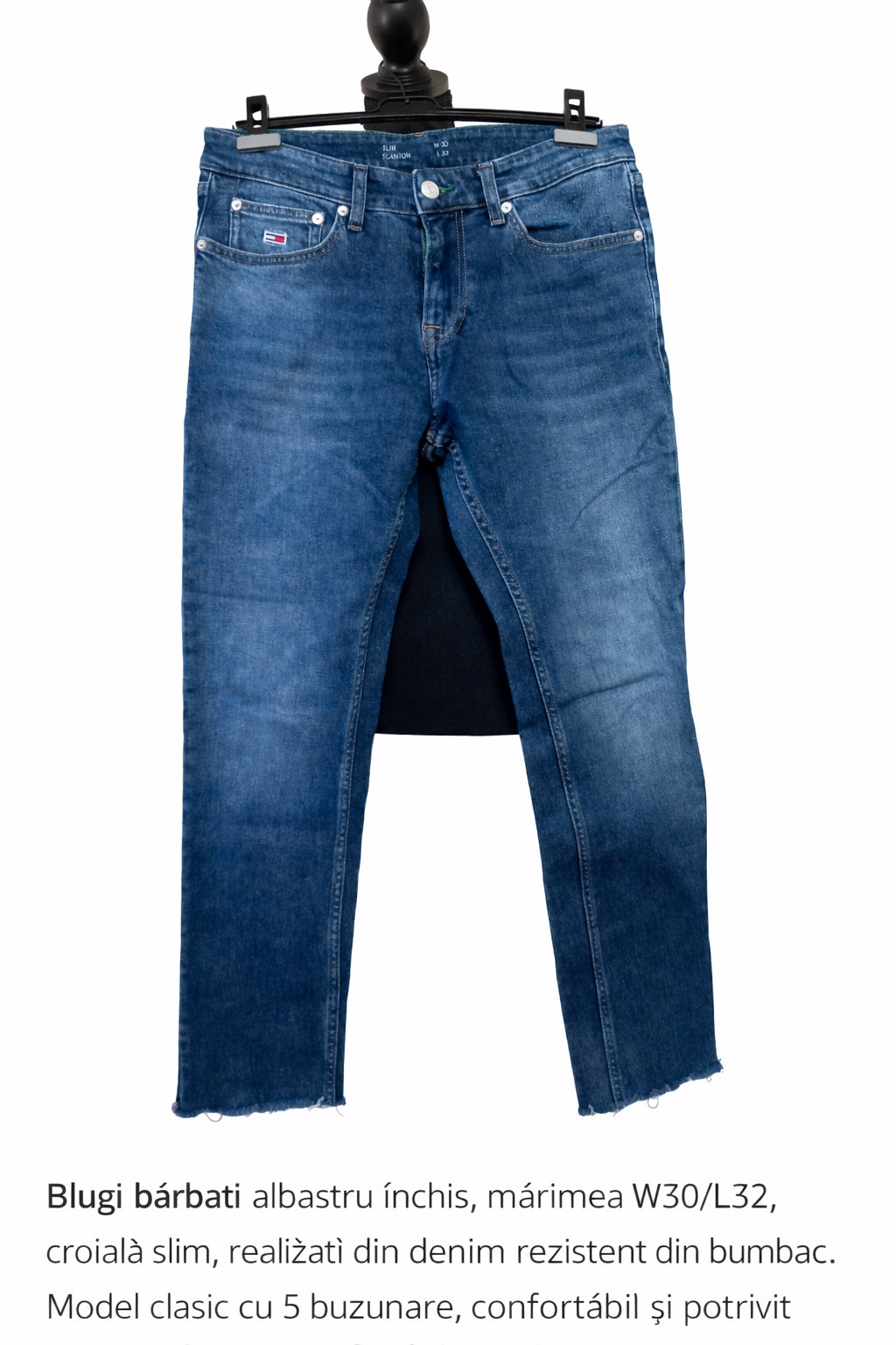 Blugi Tommy Jeans pentru bărbați albastru închis, mărime a