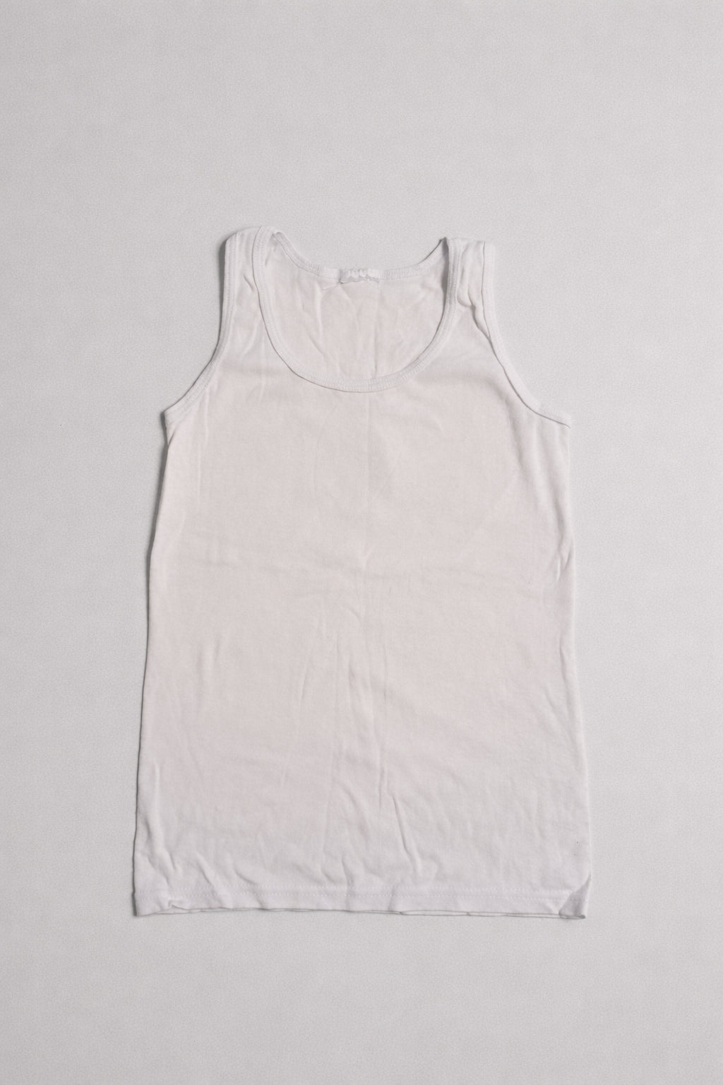 Maiou alb simplu pentru copii de 9-10 ani