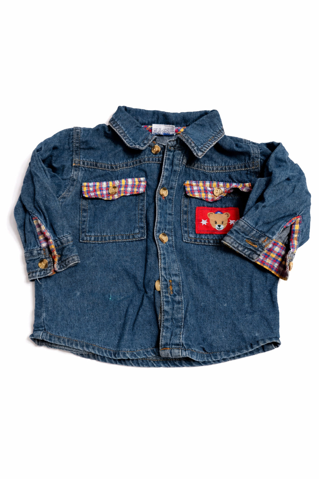 Cămașă din denim pentru copii, mărime 74