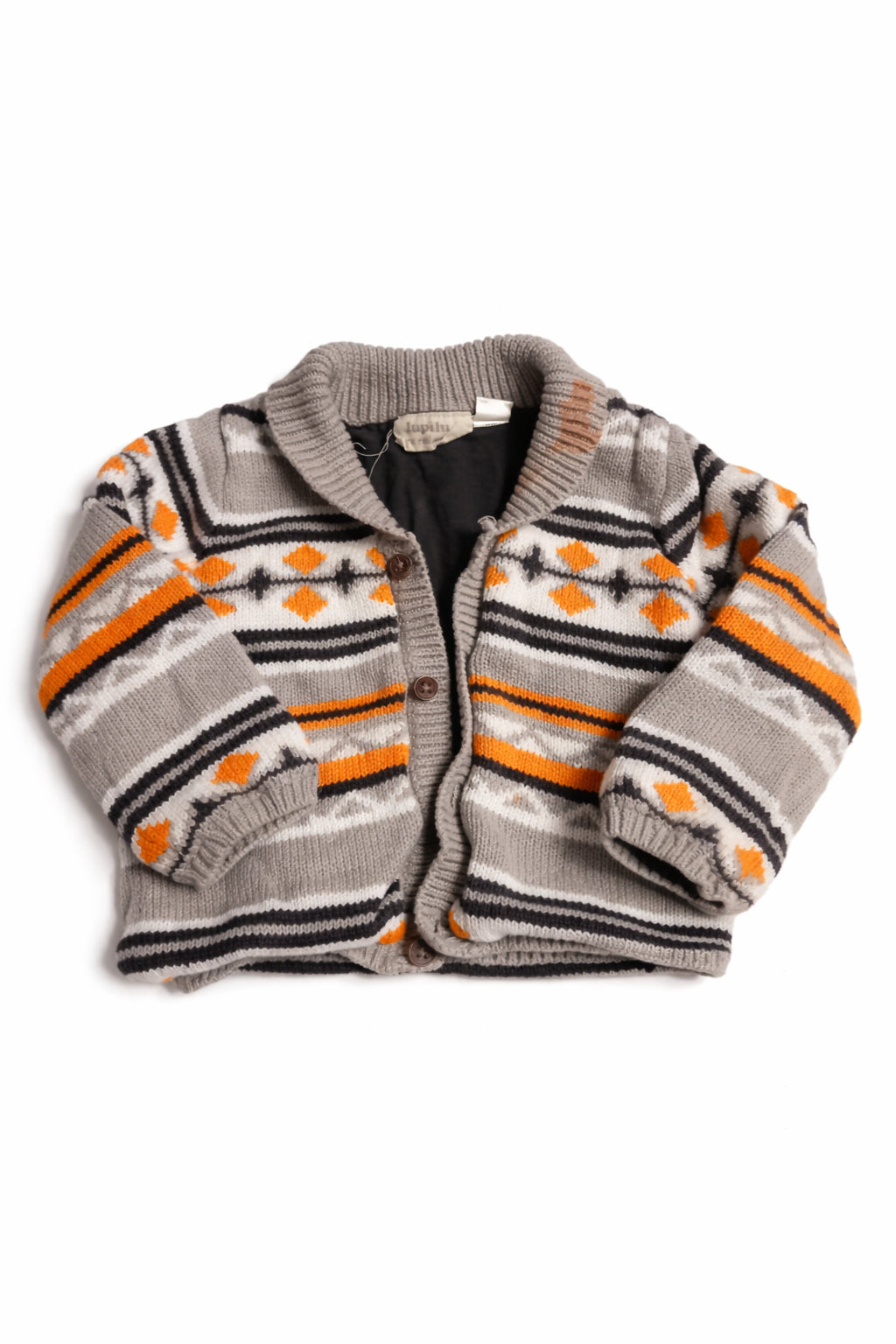 CardiganLupilu tricotat pentru copii 74