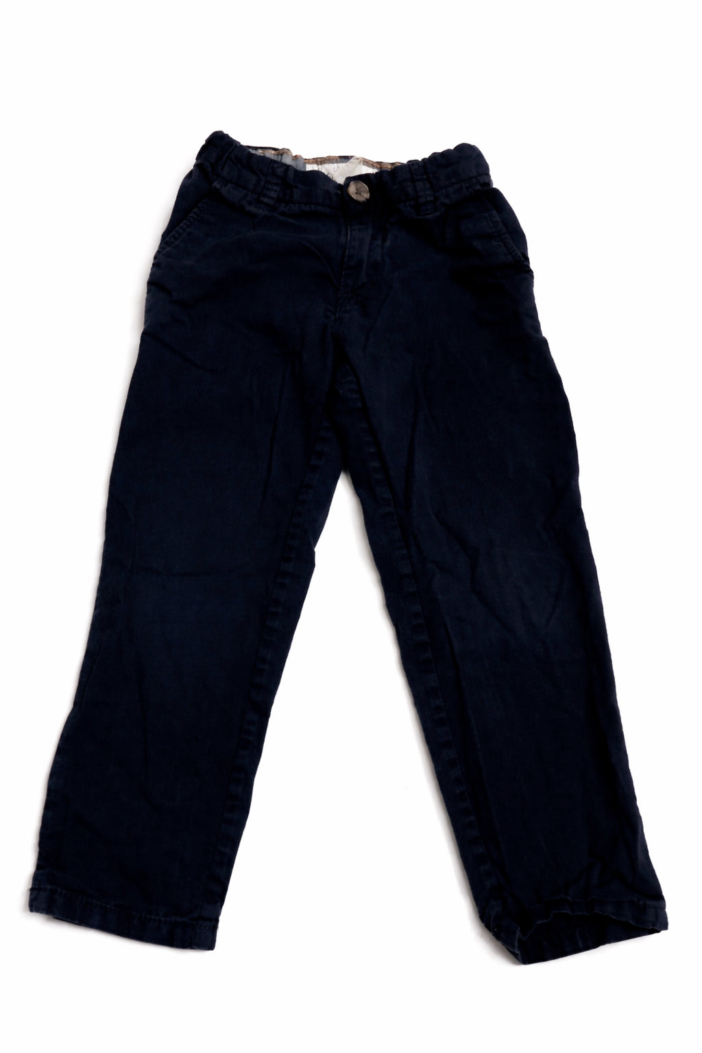 Pantaloni H&M pentru copii bleumarin 98