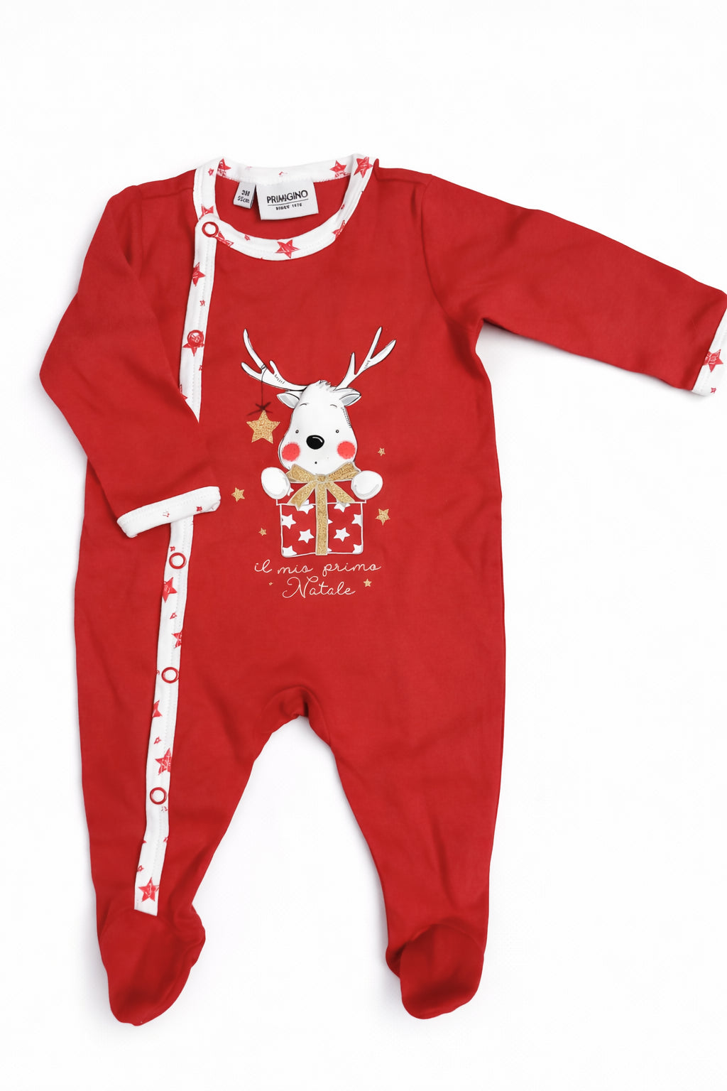 Șalopetă pentru bebeluși roșie 55