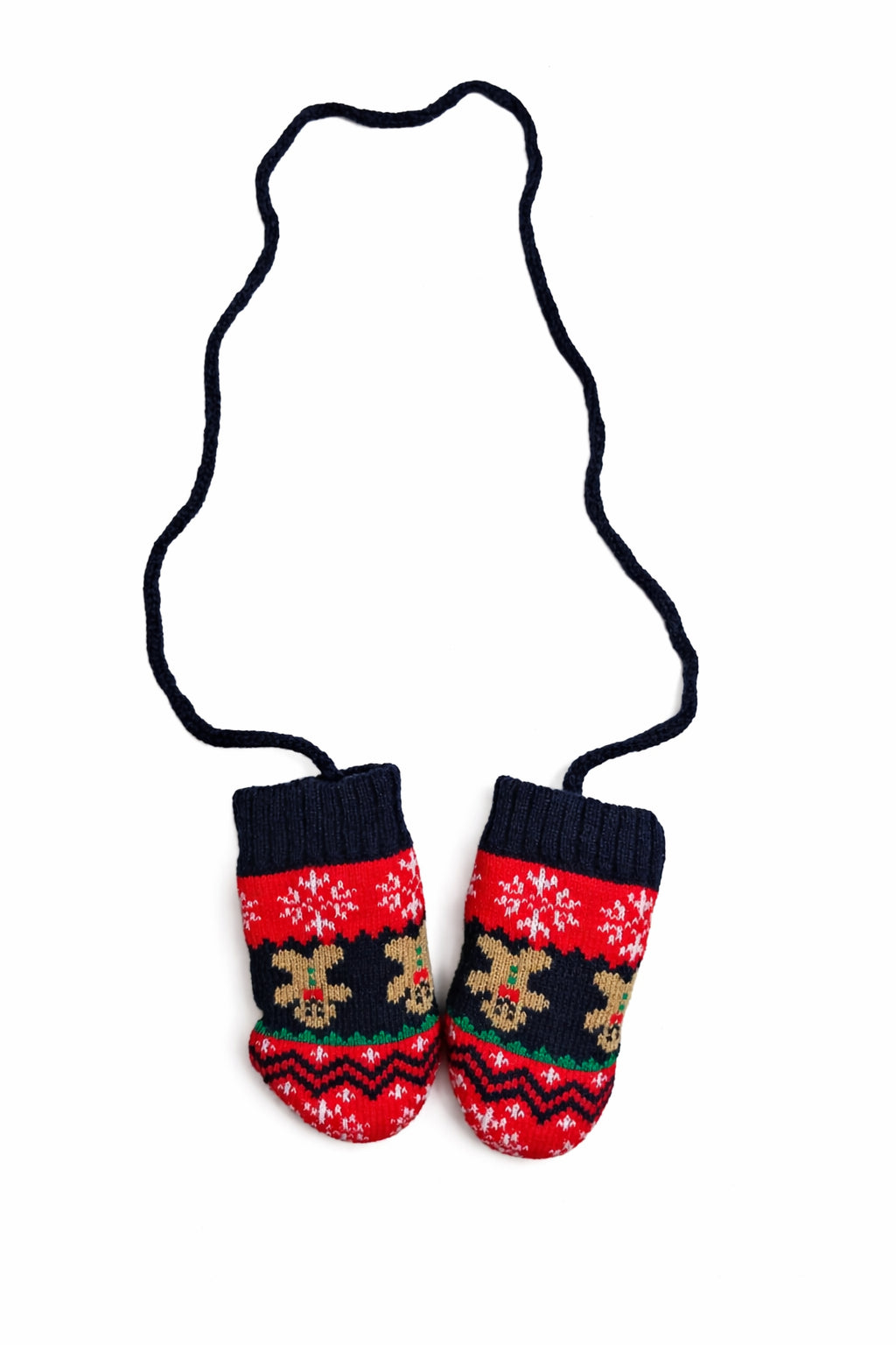 Mănuși tricotate pentru bebeluși