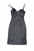 Rochie tip slip gri antracit, fete, 32